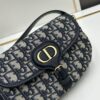 6930a1ad6e68136f4d9ab9ab Dior Bobby Retro Style Tofu Bag - Full-Grain Calfskin Leather, 21-inch Horizontal Design