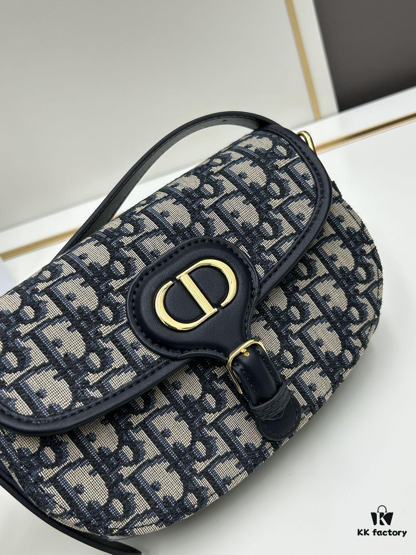 6930a1ad6e68136f4d9ab9ab Dior Bobby Retro Style Tofu Bag - Full-Grain Calfskin Leather, 21-inch Horizontal Design