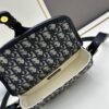 6930a1ae6e68136f4d9ab9ad Dior Bobby Retro Style Tofu Bag - Full-Grain Calfskin Leather, 21-inch Horizontal Design