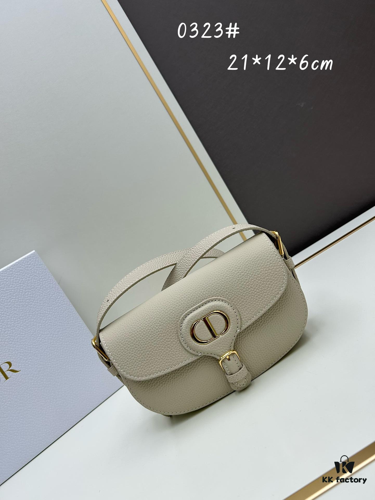 6930a1cc6e68136f4d9ab9e5 Dior Bobby Tote Bag, Fall Early New Arrival, Vintage Style Cowhide Handbag, Full-Grain Leather, 21-Inch Wide Model
