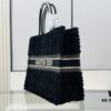 6930a1db6e68136f4d9aba07 Thick Yarn Heavy Fabric Original Order Large Size Di0r Book Tote