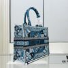 Thick Thread, Heavy Fabric Original Order Medium Size Di0r Book Tote