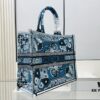 6930a1ec6e68136f4d9aba2d Oversized Original Order Thick Yarn Fabric Dior Book Tote