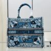 6930a1ec6e68136f4d9aba2e Oversized Original Order Thick Yarn Fabric Dior Book Tote