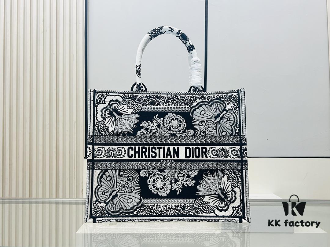 6930a1f66e68136f4d9aba40 Large Original Surplus Stock Dior Book Tote - Thick Yarn, Heavy Fabric