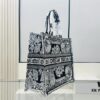 6930a1f66e68136f4d9aba41 Large Original Surplus Stock Dior Book Tote - Thick Yarn, Heavy Fabric