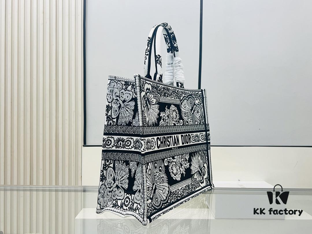 6930a1f66e68136f4d9aba41 Large Original Surplus Stock Dior Book Tote - Thick Yarn, Heavy Fabric