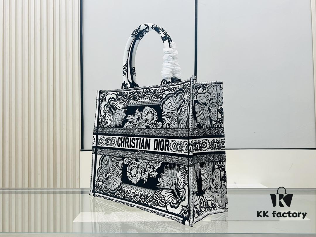 6930a1f66e68136f4d9aba42 Large Original Surplus Stock Dior Book Tote - Thick Yarn, Heavy Fabric