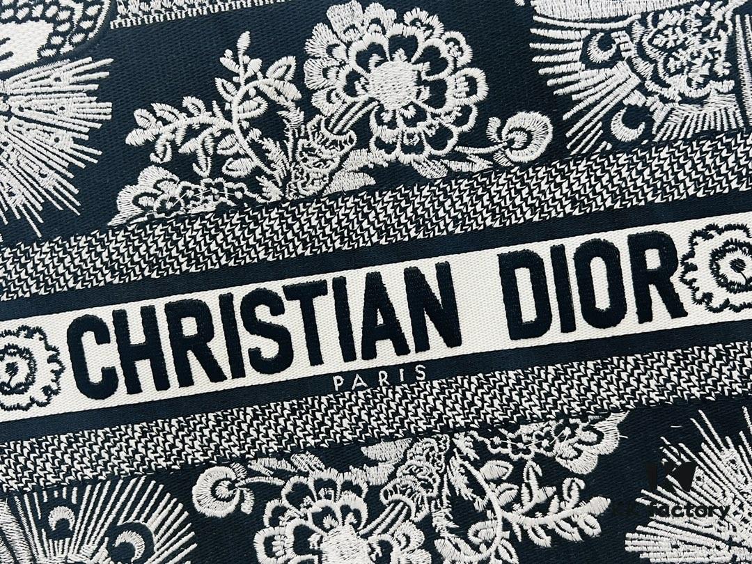 6930a1f96e68136f4d9aba46 Large Original Surplus Stock Dior Book Tote - Thick Yarn, Heavy Fabric