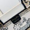 Original Surplus Stock of Thick Yarn Fabric Medium Size Di0r Book Tote