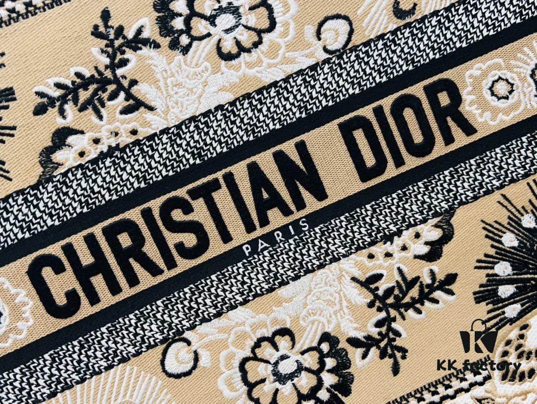 Original Surplus Stock, Thick Yarn Fabric, Large Size [Dior Book Tote]