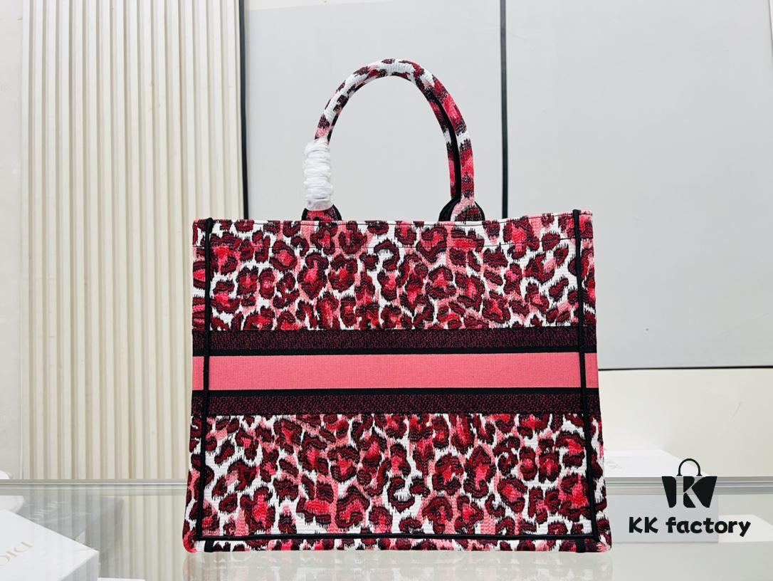 Large Original Order Thick Yarn Fabric Dior Book Tote