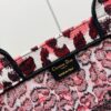 Large Original Order Thick Yarn Fabric Dior Book Tote