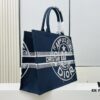 Oversized Original Order Thick Yarn Fabric Dior Book Tote