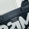 6930a22b6e68136f4d9abaa3 Thick Yarn Heavy Fabric Original Order Medium Size Di0r Book Tote