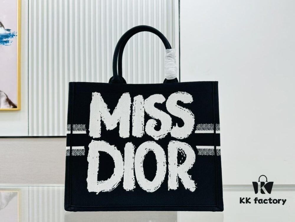 6930a22c6e68136f4d9abaa5 Vintage Oversized Dior Book Tote Bag - Original Order, Thick Yarn Fabric