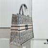Thick Yarn Heavy Fabric Original Order Large Size Di0r Book Tote