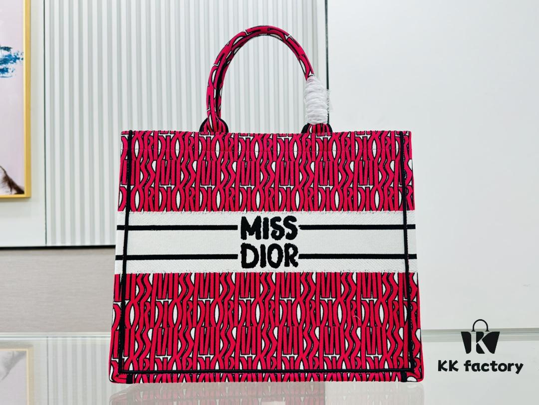 Thick Yarn Heavy Fabric Original Order Large Size [Dior Book Tote]