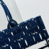 Original Surplus Stock Medium Di0r Book Tote in Thick, Heavy Yarn Fabric