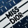 Original Surplus Stock Medium Di0r Book Tote in Thick, Heavy Yarn Fabric