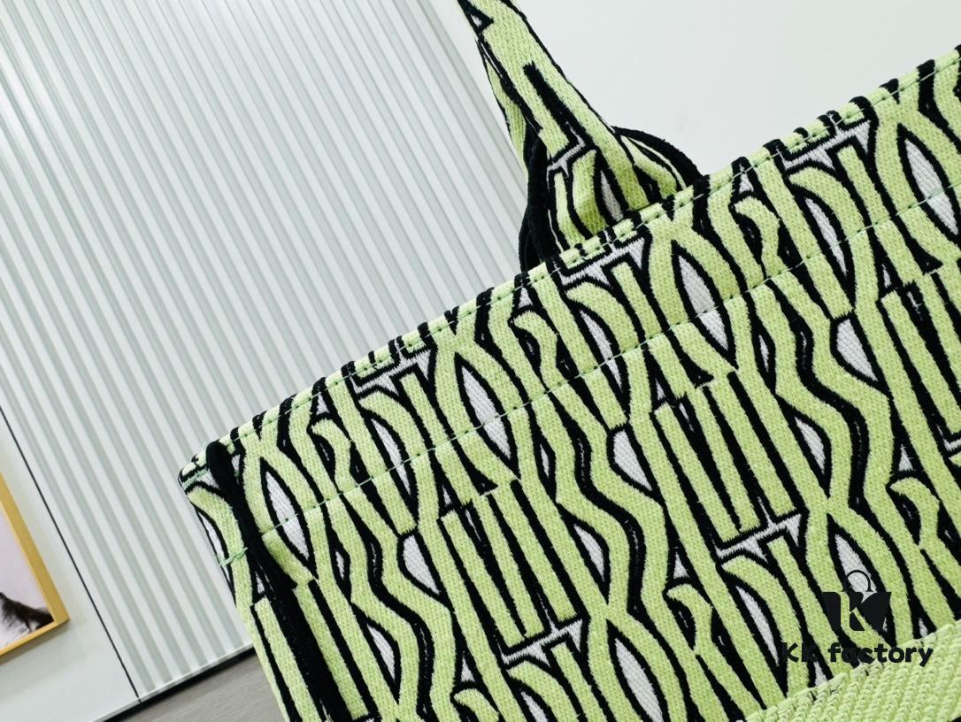 6930a2516e68136f4d9abaf9 Oversized Original Order Di0r Book Tote in Thick, Heavyweight Yarn Fabric