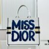 6930a2686e68136f4d9abb33 Thick Yarn Heavy Fabric Original Order Large Size Di0r Book Tote