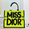 6930a2706e68136f4d9abb45 Oversized Original Order Thick Yarn Fabric Dior Book Tote