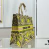 Oversized Original Order Thick Yarn Fabric Dior Book Tote