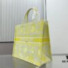 6930a2936e68136f4d9abb94 Oversized Original Order Di0r Book Tote in Thick, Heavyweight Yarn Fabric