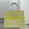 6930a2936e68136f4d9abb95 Oversized Original Order Di0r Book Tote in Thick, Heavyweight Yarn Fabric