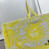 6930a2946e68136f4d9abb96 Oversized Original Order Di0r Book Tote in Thick, Heavyweight Yarn Fabric