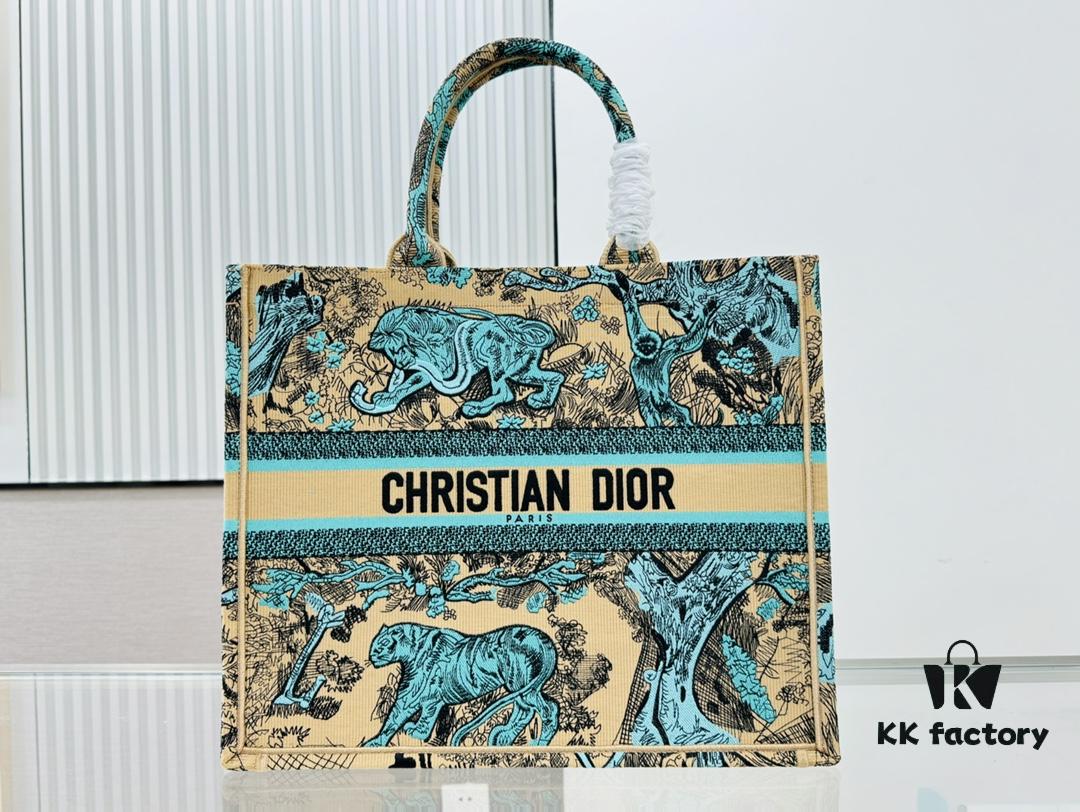 6930a29b6e68136f4d9abba5 Oversized Original Order Thick Yarn Fabric Dior Book Tote