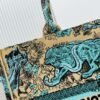 6930a29e6e68136f4d9abbab Oversized Original Order Thick Yarn Fabric Dior Book Tote