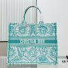 6930a2b66e68136f4d9abbe3 Oversized Original Order Thick Yarn Fabric Dior Book Tote