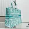 6930a2b66e68136f4d9abbe4 Oversized Original Order Thick Yarn Fabric Dior Book Tote