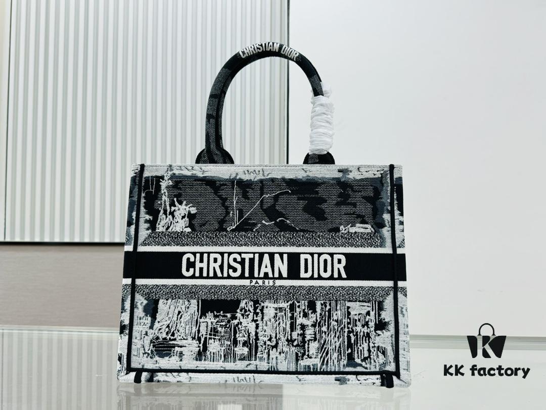 6930a2bc6e68136f4d9abbf0 Thick Thread, Heavy Fabric Original Order Medium Size Di0r Book Tote