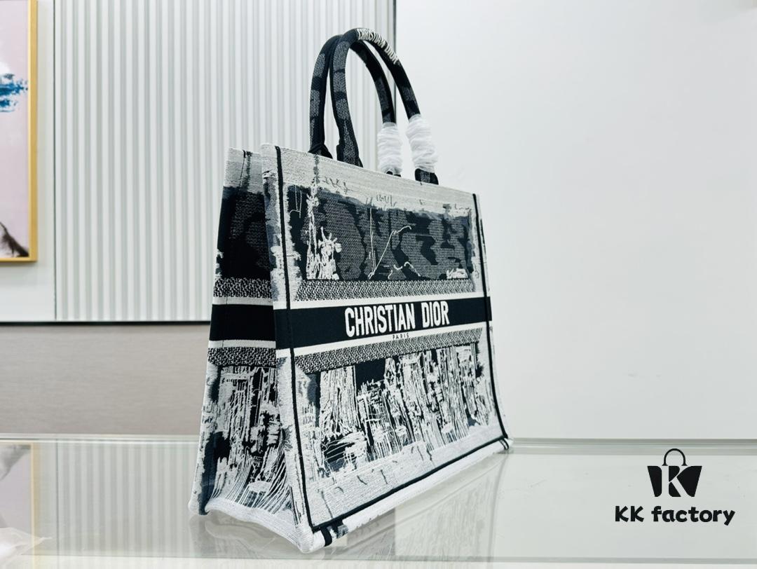 6930a2bf6e68136f4d9abbf8 Thick Yarn Heavy Fabric Original Order Oversized Di0r Book Tote