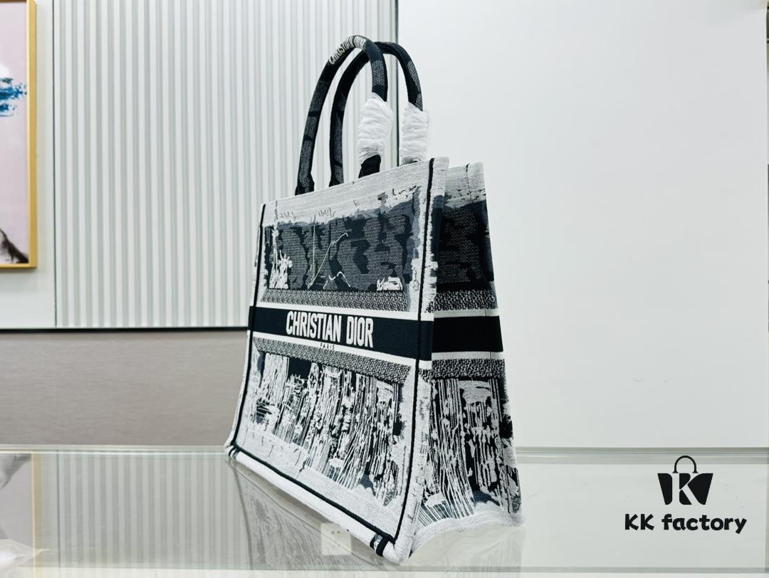 6930a2c06e68136f4d9abbfa Thick Yarn Heavy Fabric Original Order Oversized Di0r Book Tote