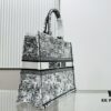 6930a2c46e68136f4d9abc02 Original Order Thick Yarn Heavy Fabric Large Size Di0r Book Tote
