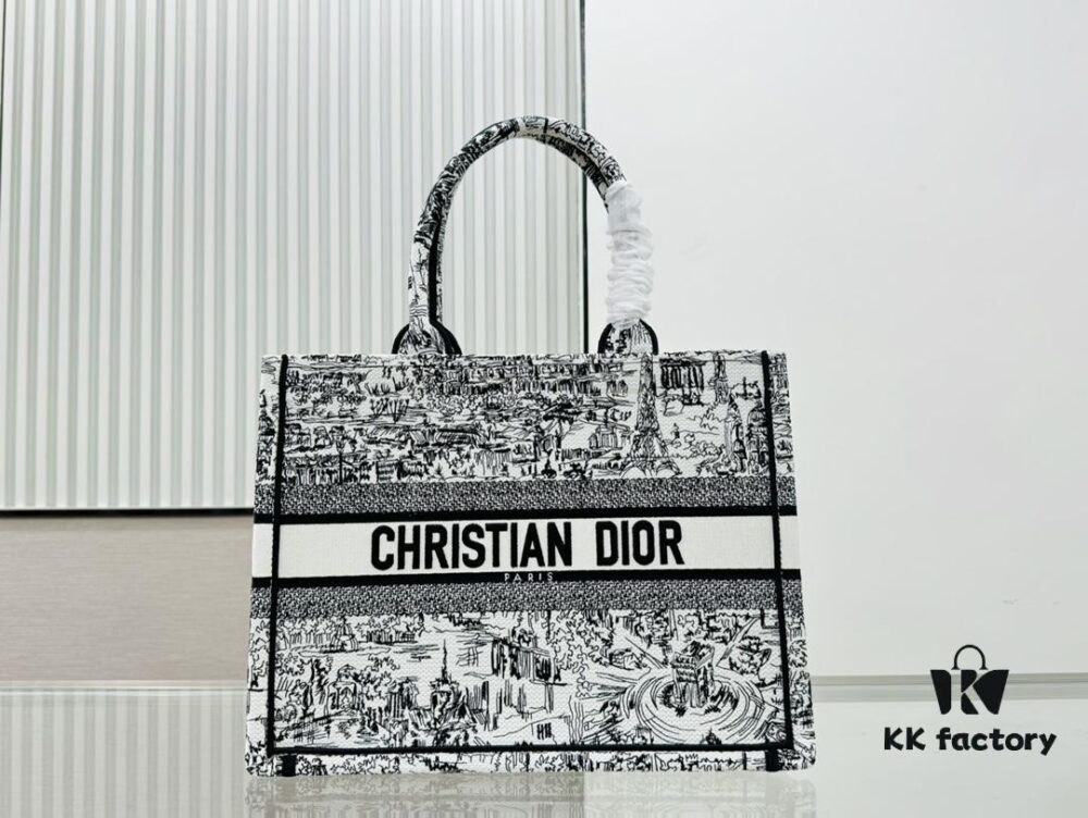 6930a2c86e68136f4d9abc0b Thick Yarn Heavy Fabric Original Order Medium Di0r Book Tote