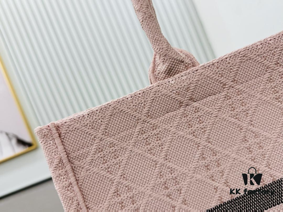 Oversized Original Order Thick Yarn Fabric Dior Book Tote