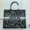 6930a2ea6e68136f4d9abc59 Oversized Original Order Thick Yarn Fabric Dior Book Tote
