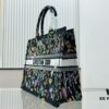 6930a2eb6e68136f4d9abc5b Oversized Original Order Thick Yarn Fabric Dior Book Tote
