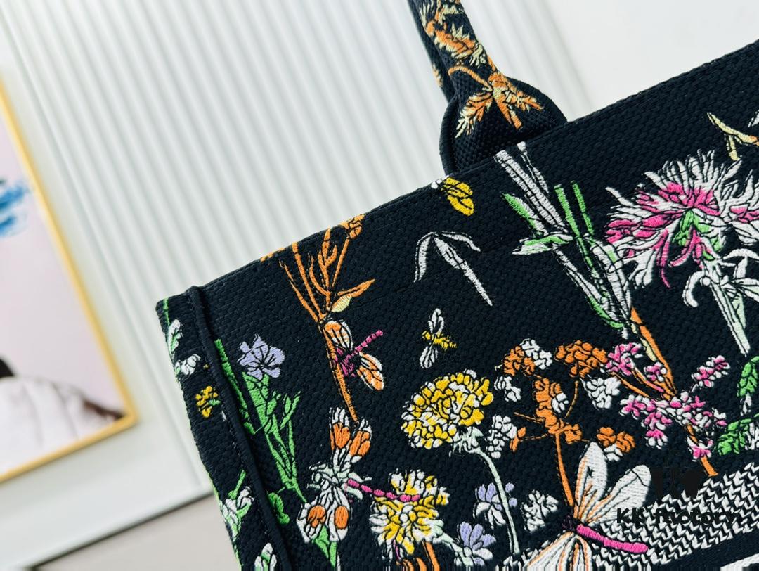6930a2ec6e68136f4d9abc5d Oversized Original Order Thick Yarn Fabric Dior Book Tote