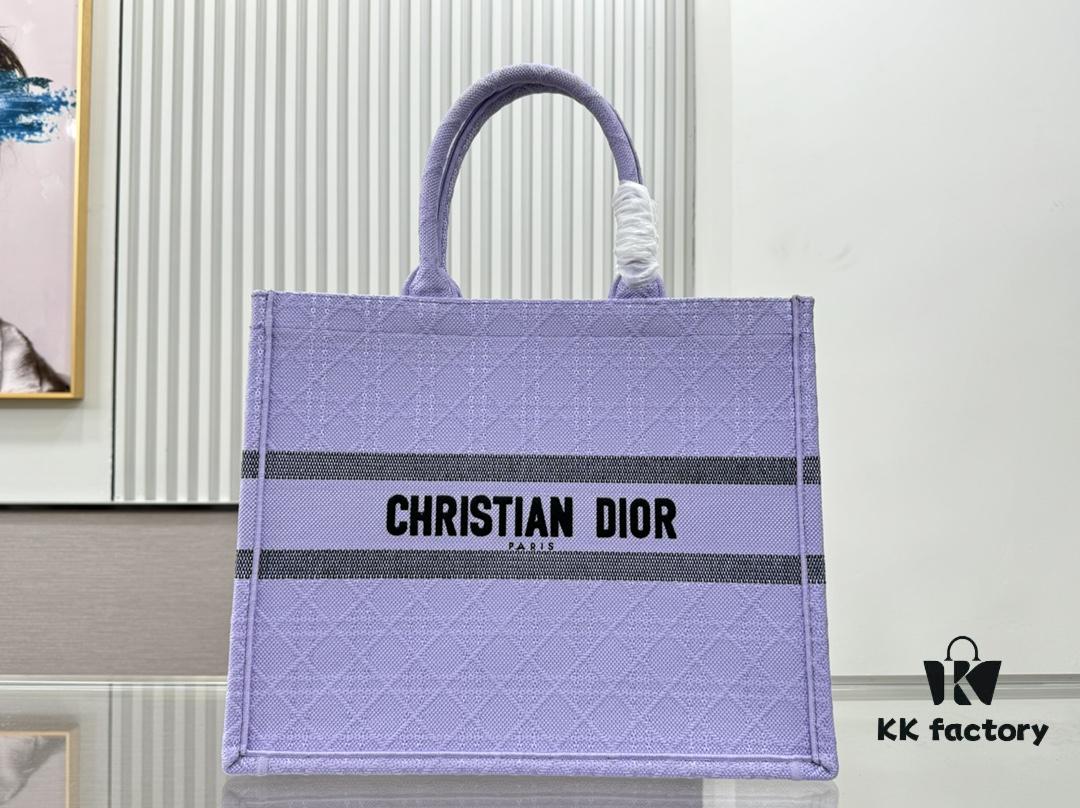 6930a2f36e68136f4d9abc6c Oversized Original Order Thick Yarn Fabric Dior Book Tote