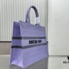 6930a2f46e68136f4d9abc6e Oversized Original Order Thick Yarn Fabric Dior Book Tote