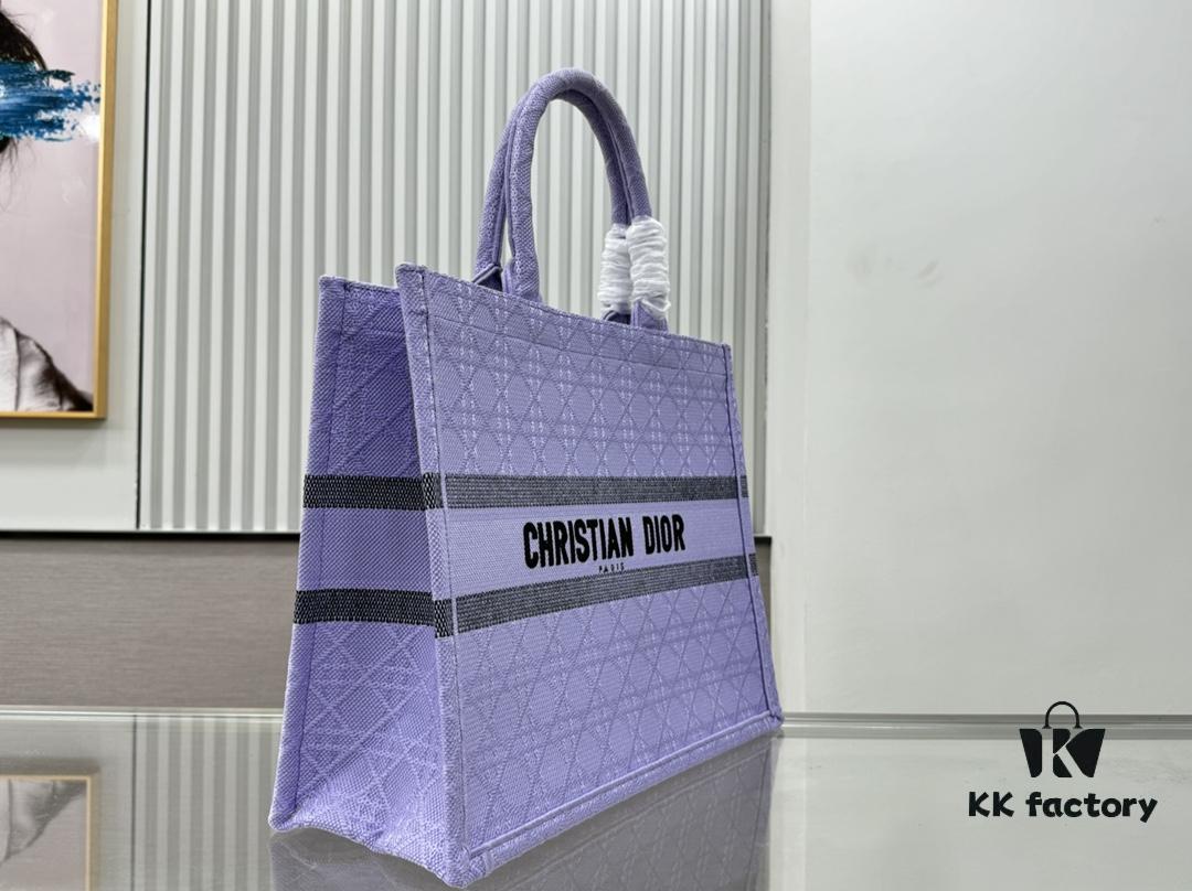 6930a2f46e68136f4d9abc6e Oversized Original Order Thick Yarn Fabric Dior Book Tote