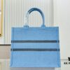 6930a2fd6e68136f4d9abc82 Oversized Original Order Thick Yarn Fabric Dior Book Tote