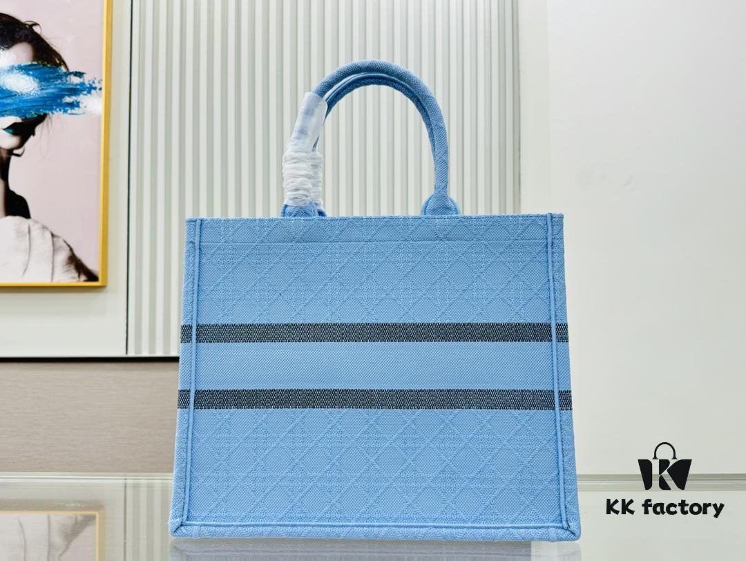 6930a2fd6e68136f4d9abc82 Oversized Original Order Thick Yarn Fabric Dior Book Tote
