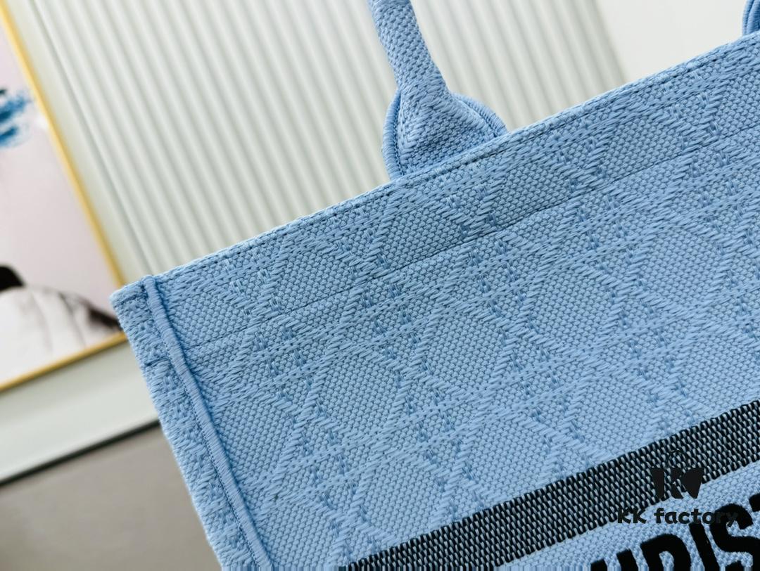 6930a2ff6e68136f4d9abc87 Oversized Original Order Thick Yarn Fabric Dior Book Tote